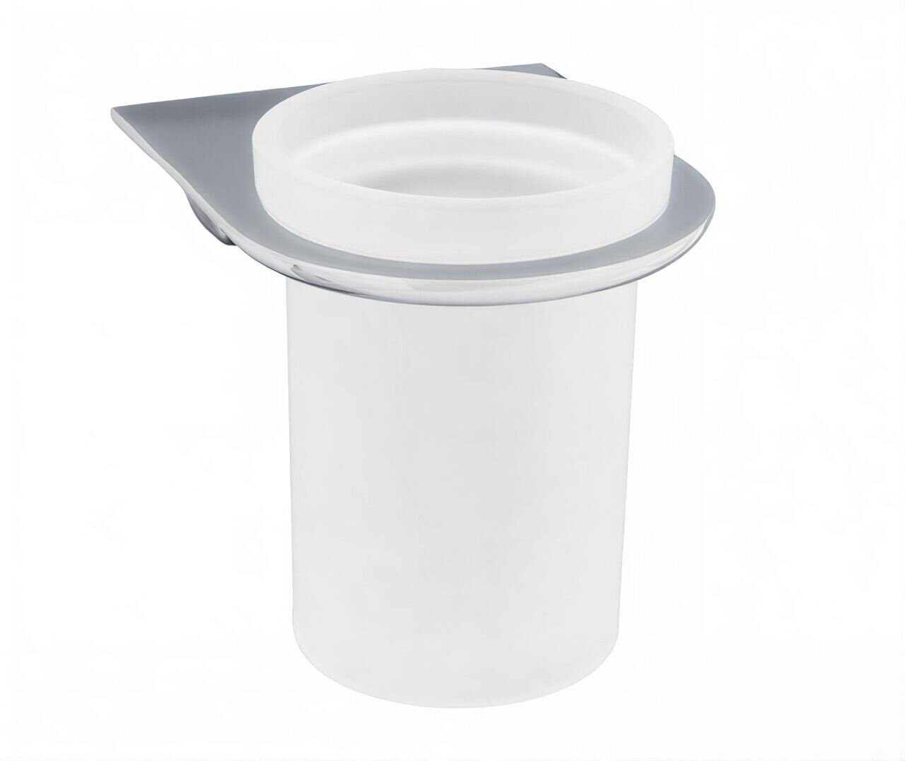 Изображение товара Стакан для зубных щеток WasserKraft Kammel белый/хром Изображение товара Стакан для зубных щеток WasserKraft Kammel белый/хром