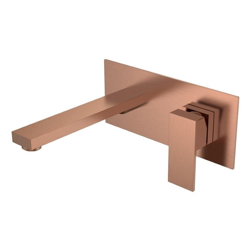 Изображение товара Смеситель для раковины Boheme Qubic 475-CB, цвет медь брашированная