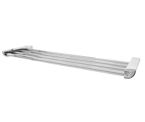 Изображение товара Полка WasserKraft Kammel для полотенец хром 65.5 см настенная
