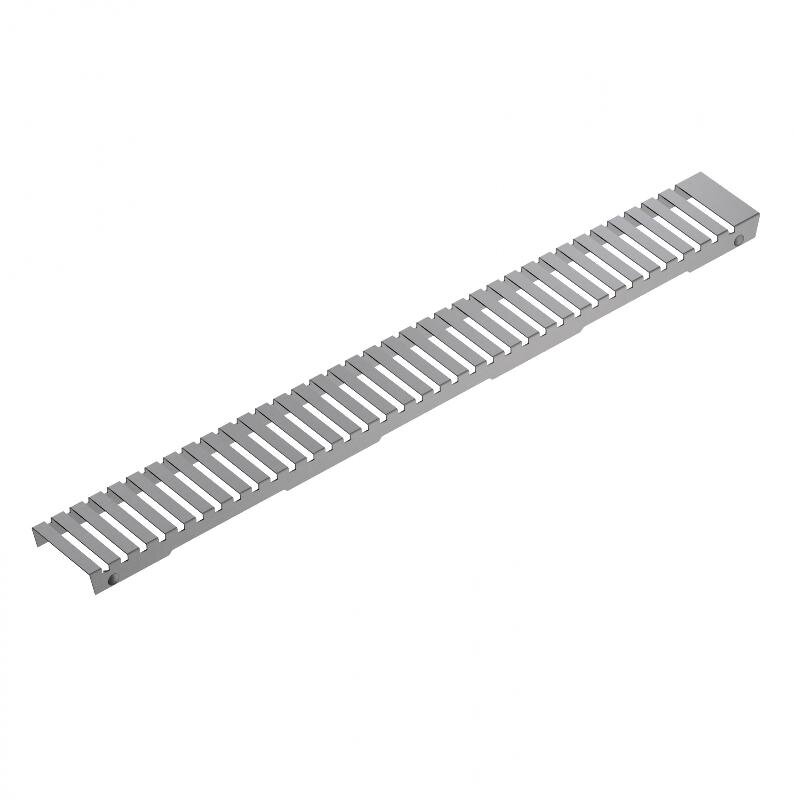 Изображение товара Решетка Wonzon & Woghand WW-651600L-BGM, для душевого канала, 60 см, PVD темный графит