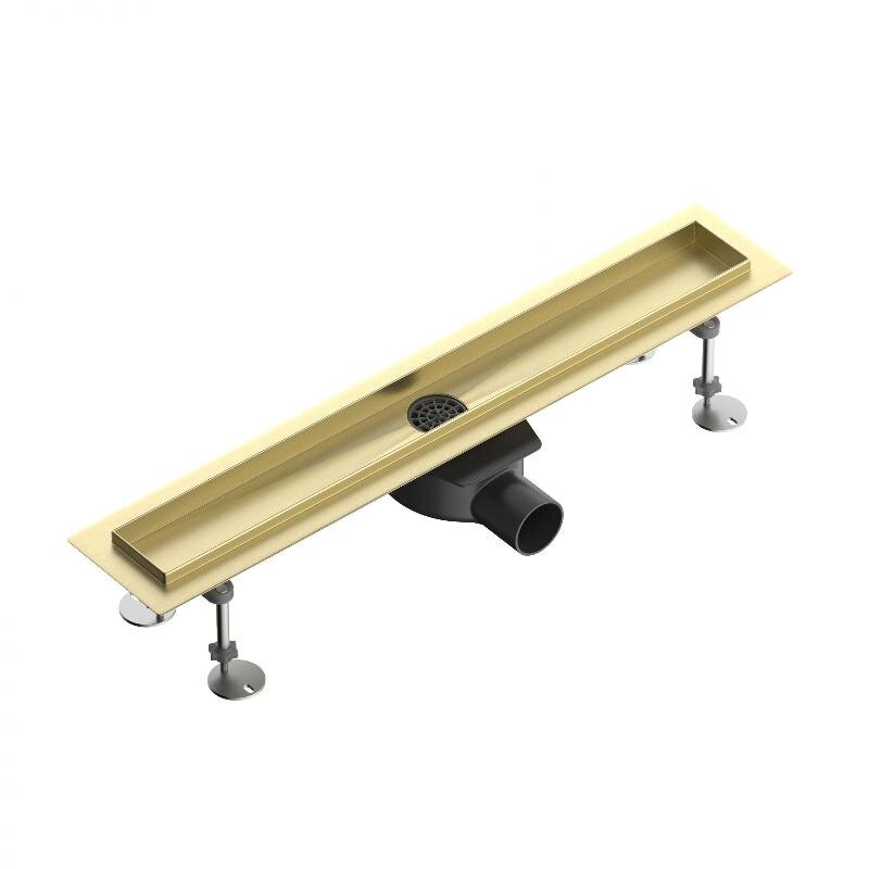 Изображение товара Дренажный канал Wonzon & Woghand WW-651600T-BG, 60 см, PVD золото брашированное 