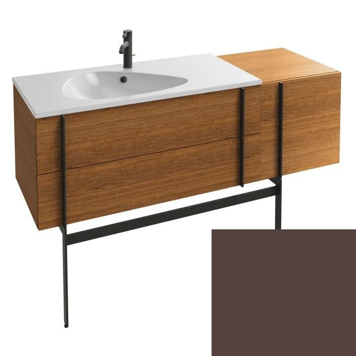 Изображение товара Тумба под раковину Jacob Delafon Nouvelle Vague 145 см, коричневый лед мягкий, подвесная мебель