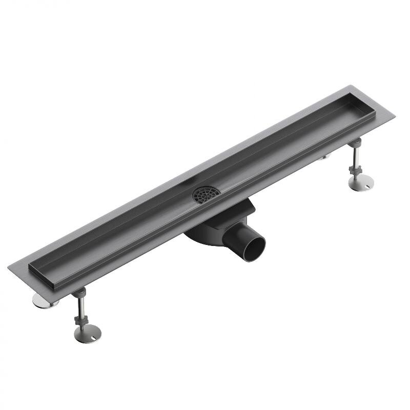 Изображение товара Дренажный канал Wonzon & Woghand WW-651700T-BGM, 70 см, PVD темный графит