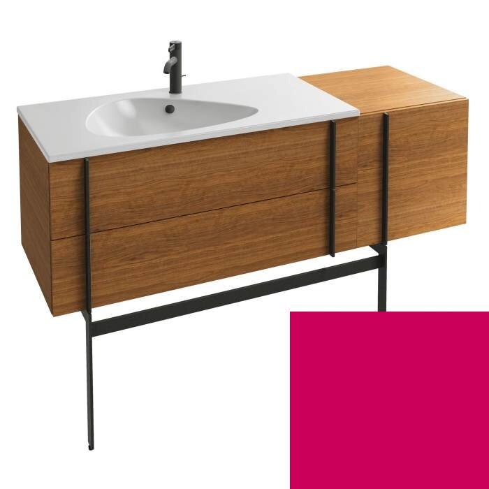 Изображение товара Тумба под раковину Jacob Delafon Nouvelle Vague 145 см, фуксия мягкий, подвесная