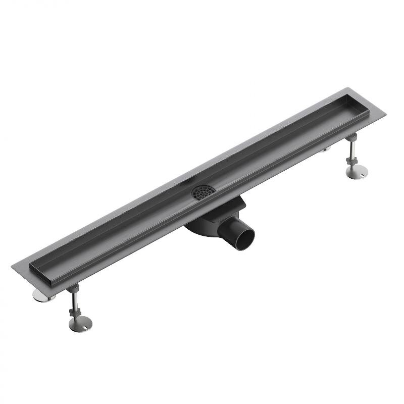 Изображение товара Дренажный канал Wonzon & Woghand WW-651800T-BGM, 80 см, PVD темный графит