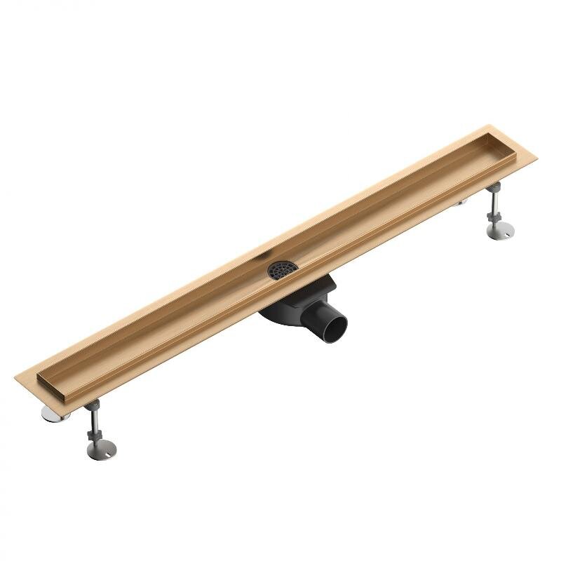 Изображение товара Дренажный канал Wonzon & Woghand WW-651900T-BRG c розовым золотом брашированным