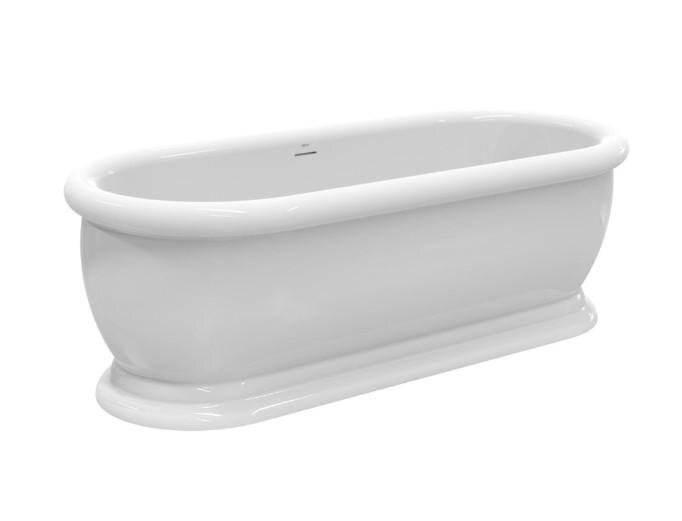 Изображение товара Ванна Abber AB9515 275 л отдельно стоящая белая