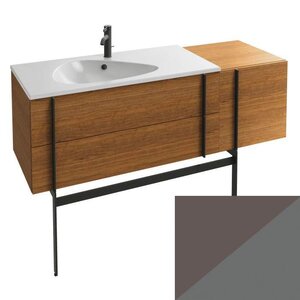 Изображение товара Тумба под раковину Jacob Delafon Nouvelle Vague 145 см, EB3037RU-M65, темно-серый/серый стальной