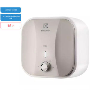 Изображение товара Накопительный водонагреватель Electrolux EWH 15 Q-Bic O, НС-1147764, однофазный, 15 л, над мойкой
