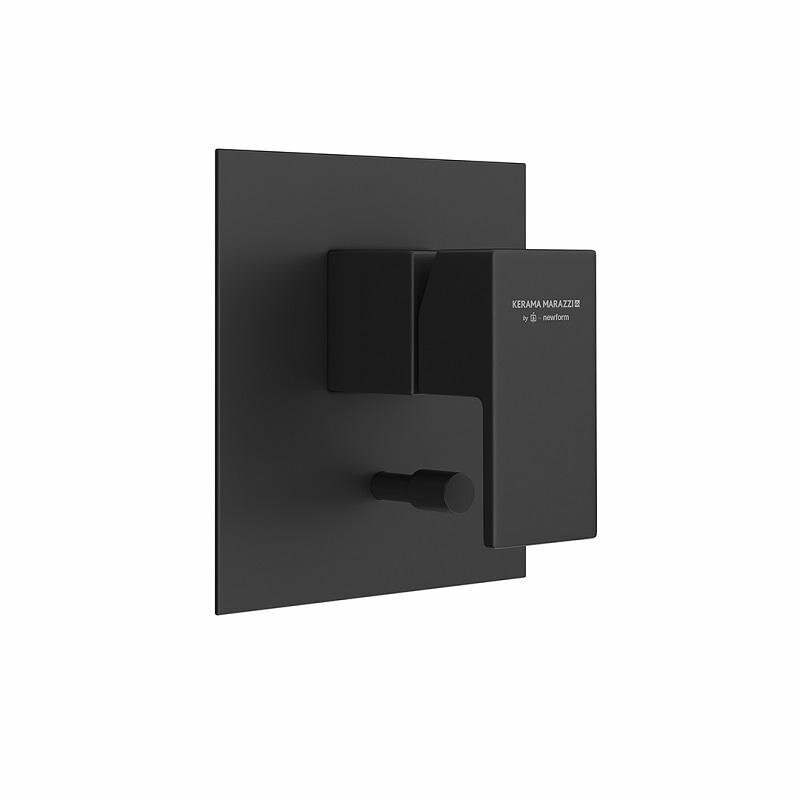 Изображение товара Встроенный смеситель для душа Kerama Marazzi Futura черный матовый Изображение товара Встроенный смеситель для душа Kerama Marazzi Futura черный матовый