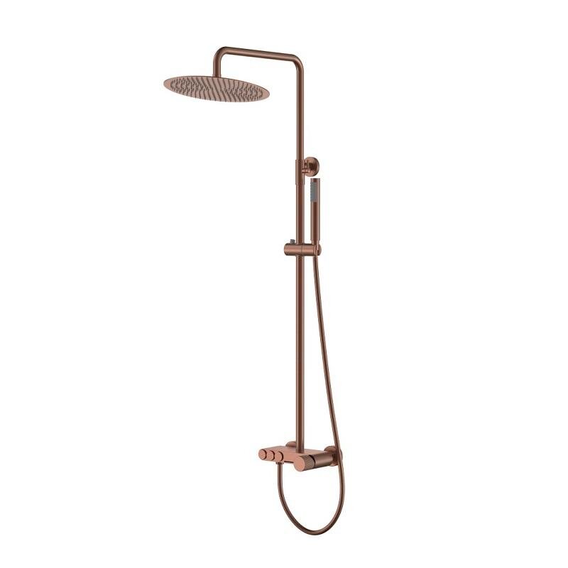 Изображение товара Душевая система Boheme Stick 128-BRB.3 бронза брашированная