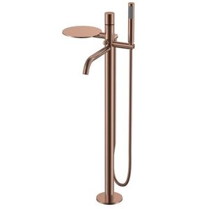 Изображение товара Смеситель для ванны и душа Boheme Stick 129-CB, с душевым гарнитуром, c ручкой Diamond, медь брашированная Изображение товара Смеситель для ванны и душа Boheme Stick 129-CB, с душевым гарнитуром, c ручкой Diamond, медь брашированная