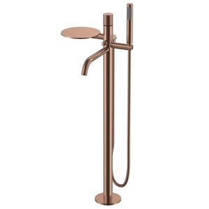 Изображение товара Смеситель для ванны и душа Boheme Stick 129-CB.2, с душевым гарнитуром, ручка Touch, медь брашированная Изображение товара Смеситель для ванны и душа Boheme Stick 129-CB.2, с душевым гарнитуром, ручка Touch, медь брашированная