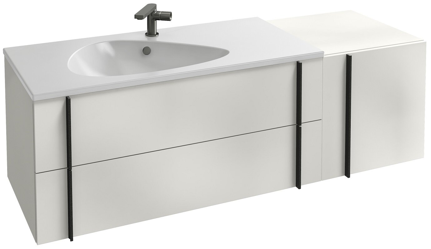 Изображение товара Тумба под раковину Jacob Delafon Nouvelle Vague 145 см белый сатин