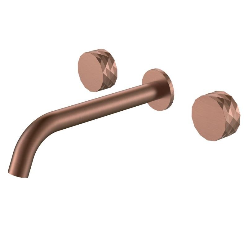 Изображение товара Смеситель Boheme Stick 152-2-BRB.1 с ручкой Diamond, бронза брашированная