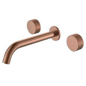 Изображение товара Смеситель для раковины Boheme Stick 152-2-CB.2, с внутренней частью, ручка Touch, медь брашированная