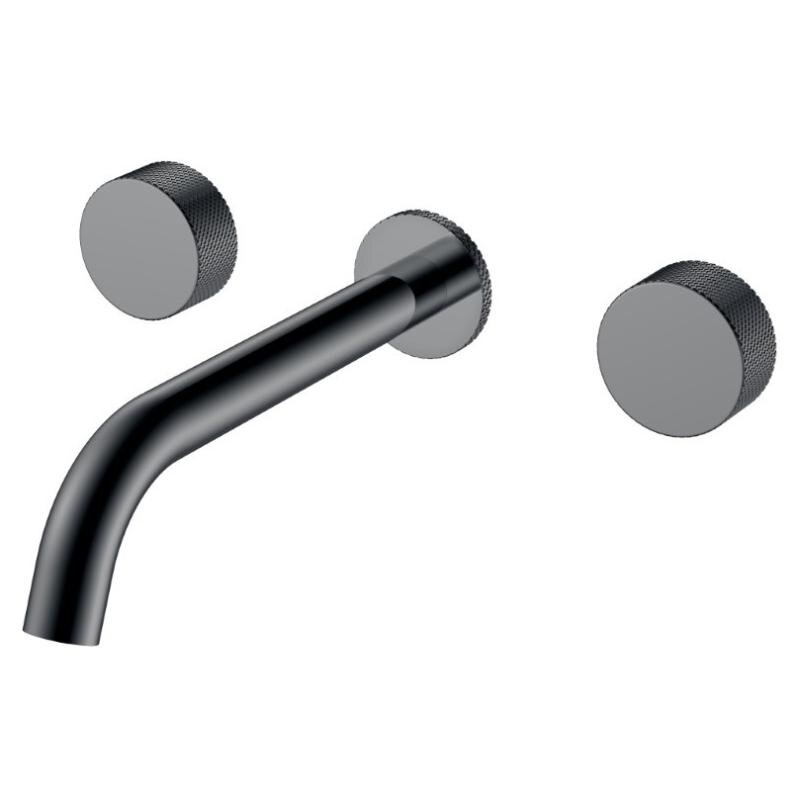 Изображение товара Смеситель Boheme Stick 152-2-SGM.2 с ручкой Touch, графит Gun Metal