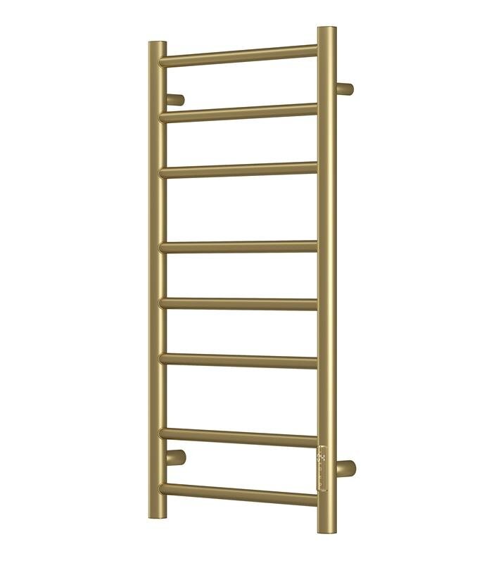 Изображение товара Полотенцесушитель электрический Reflexion Сахара RXT018040GL, ширина 40 см, высота 80 см, диммер справа, золото матовое