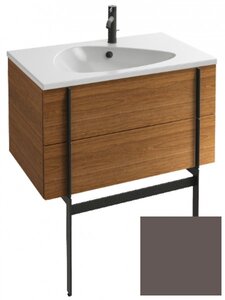 Изображение товара Тумба под раковину Jacob Delafon Nouvelle Vague 80 см, EB3030-G80, цвет - светло-коричневый глянцевый
