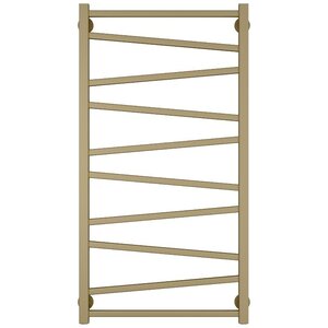 Изображение товара Полотенцесушитель водяной Сунержа Сирокко 32-0253-1050, высота 100 см, ширина 50 см, нижнее подключение 50 см, цвет золотой шелк