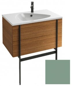 Изображение товара Тумба под раковину Jacob Delafon Nouvelle Vague 80 см,  EB3030-S54, цвет - оливковый сатин