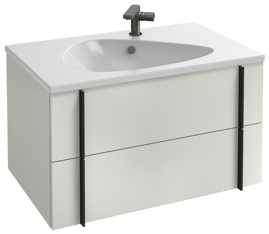 Изображение товара Тумба под раковину Jacob Delafon Nouvelle Vague 80 см белый сатин