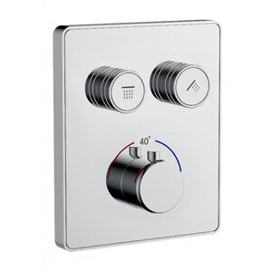 Изображение товара Смеситель для ванны и душа Wonzon & Woghand WW-INF322A-CR, термостатический, цвет хром