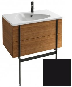 Изображение товара Тумба под раковину Jacob Delafon Nouvelle Vague 80 см, EB3030-M61, цвет - черный матовый