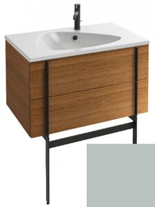 Изображение товара Тумба под раковину Jacob Delafon Nouvelle Vague 80 см, EB3030-M50, цвет - голубой шторм матовый