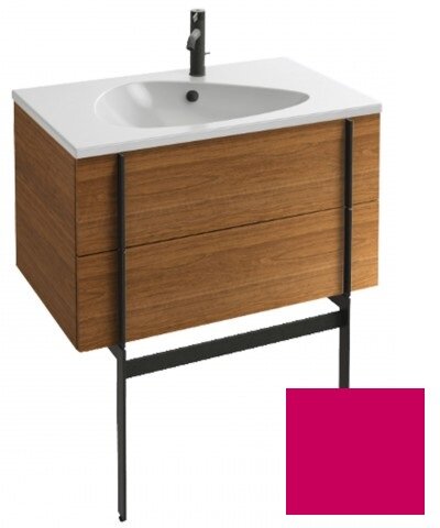 Изображение товара Тумба под раковину Jacob Delafon Nouvelle Vague 80 см фуксия матовая