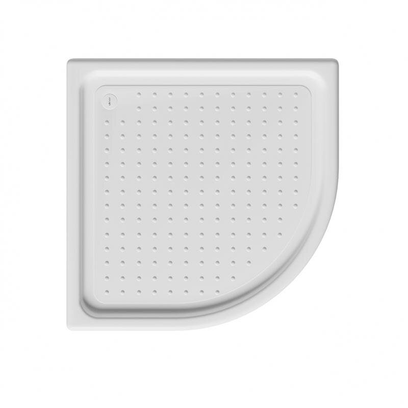 Изображение товара Душевой поддон Abber AD3A080, 80 x 80 см, четверть круга, акриловый, цвет белый
