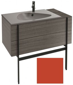 Изображение товара Тумба под раковину Jacob Delafon Nouvelle Vague 100 см, EB3031-G1K, с выступом, цвет - маковый глянцевый