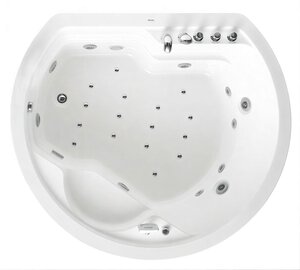Изображение товара Ванна гидромассажная акриловая Gemy G9063 K, 183 х 162 х 83 см