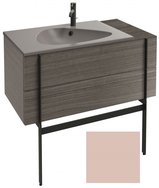 Изображение товара Тумба под раковину Jacob Delafon Nouvelle Vague 100 см, подвесная, бежевый сатин