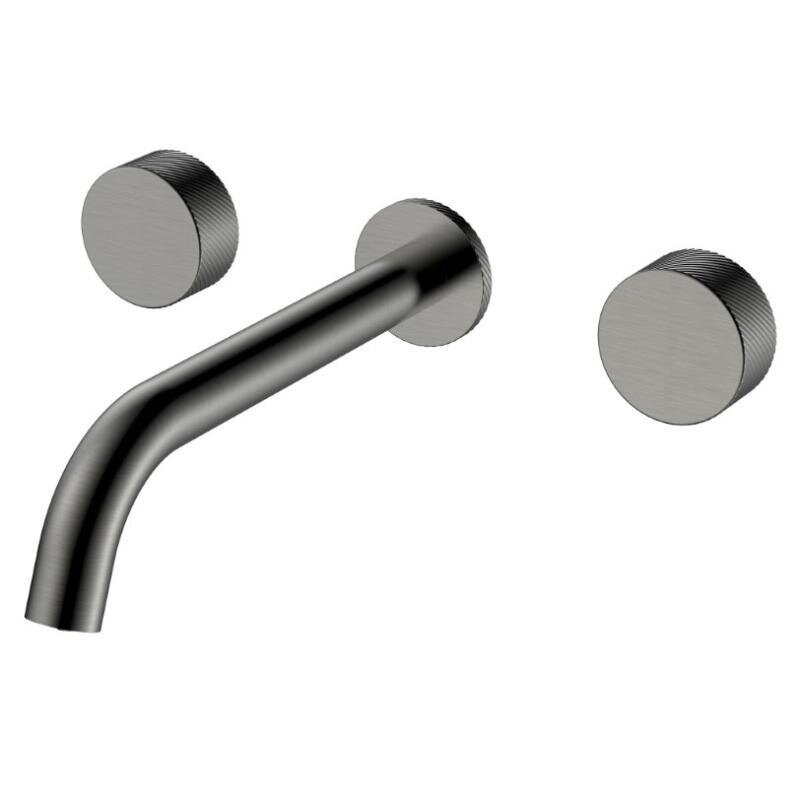 Изображение товара Смеситель Boheme Stick 152-2-GM.4 с внутренним монтажом и Spirale, графит матовый