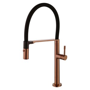 Изображение товара Смеситель для кухонной мойки Boheme Uno 114-CB, медь брашированная