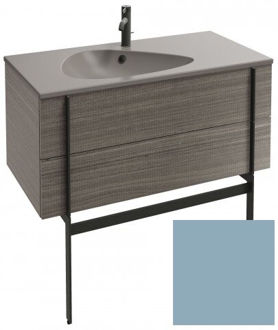 Изображение товара Тумба под раковину Jacob Delafon Nouvelle Vague 100 аквамарин глянцевая