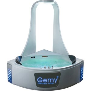 Изображение товара Ванна гидромассажная акриловая Gemy G9069 K, 151 х 151 х 220 см
