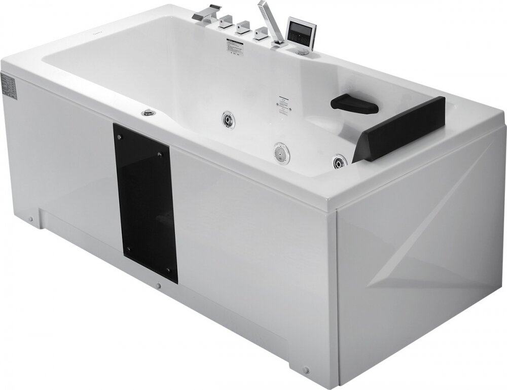 Изображение товара Ванна гидромассажная акриловая Gemy G9066 II K L/R, 171 х 86 х 83.5 см Изображение товара Ванна гидромассажная акриловая Gemy G9066 II K L/R, 171 х 86 х 83.5 см