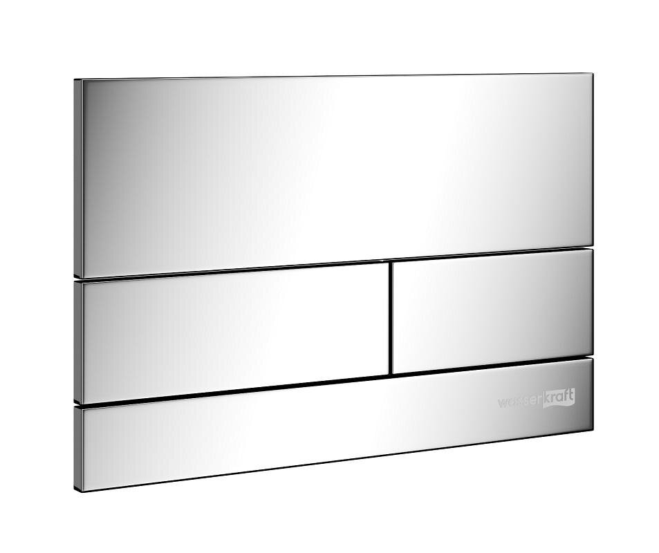 Изображение товара Клавиша смыва WasserKraft CH04, механическая, хром Изображение товара Клавиша смыва WasserKraft CH04, механическая, хром