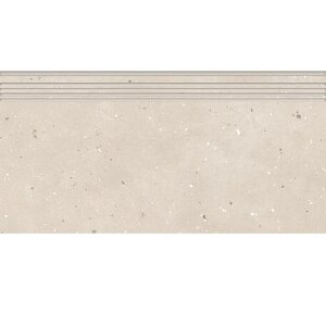 Изображение товара Ступень, керамогранит Grasaro Granella G-43/AMR/st01/300x600x9, 30 х 60 см, шероховатая, бежевая