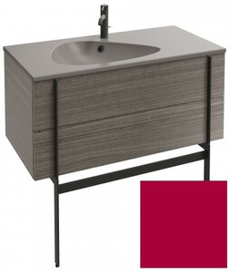 Изображение товара Тумба под раковину Jacob Delafon Nouvelle Vague 100 см, EB3032-R3, цвет - малиновый глянцевый