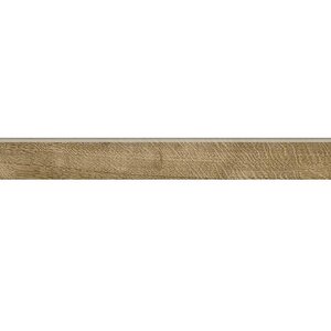 Изображение товара Плинтус Grasaro Italian Wood G-252/SR/p01/76x600x10, 7.6 x 60 см, структурированный, темно-коричневый