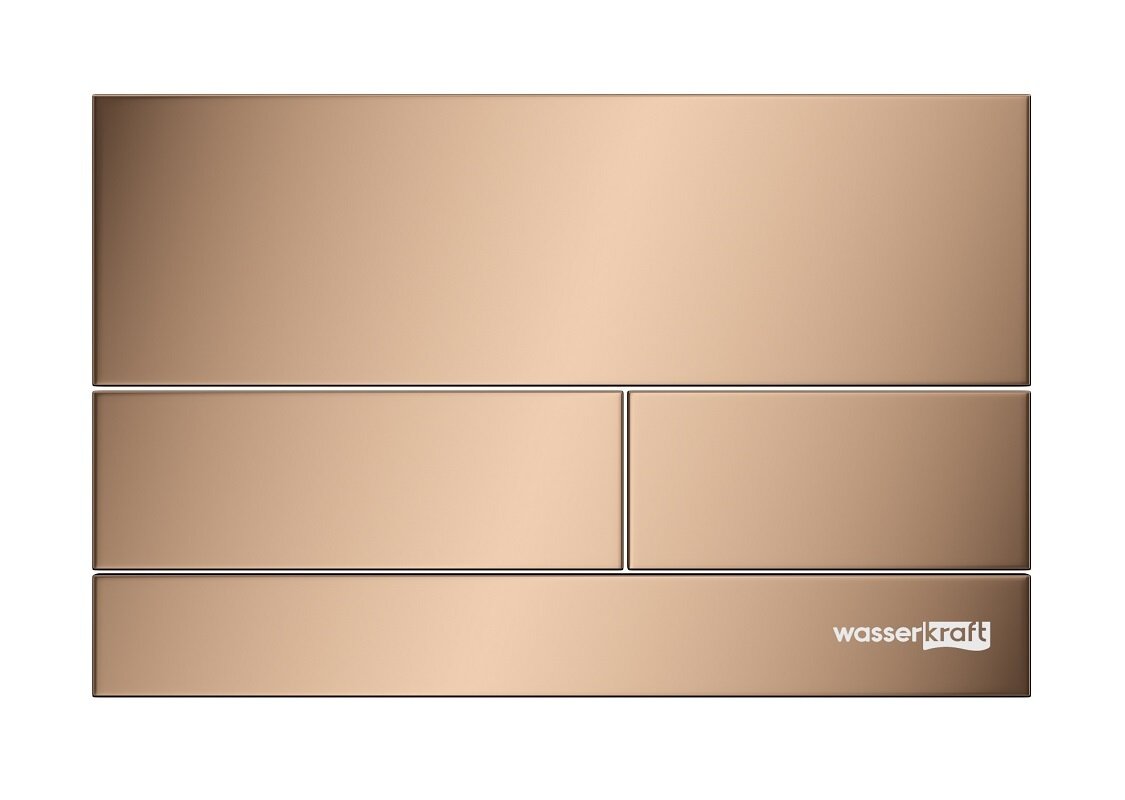 Изображение товара Клавиша смыва WasserKraft RG04 механическая PVD золото розовое Изображение товара Клавиша смыва WasserKraft RG04 механическая PVD золото розовое