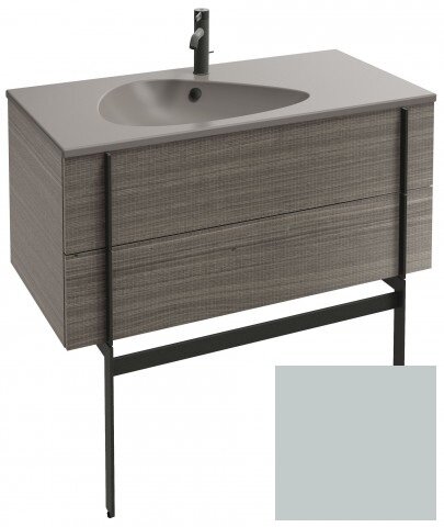 Изображение товара Тумба под раковину Jacob Delafon Nouvelle Vague 100 см голубой сатин подвесная