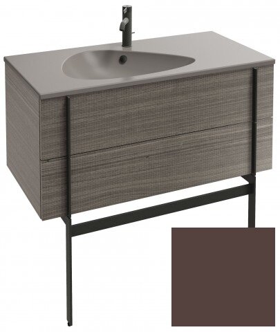 Изображение товара Тумба под раковину Jacob Delafon Nouvelle Vague 100 см ледяной коричневый сатин