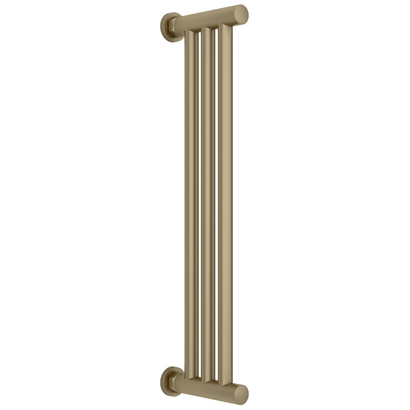 Изображение товара Полотенцесушитель водяной Сунержа Хорда ПП 32-4124-0600, высота 60 см, ширина 20 см, боковое подключение 60 см, цвет золотой шелк