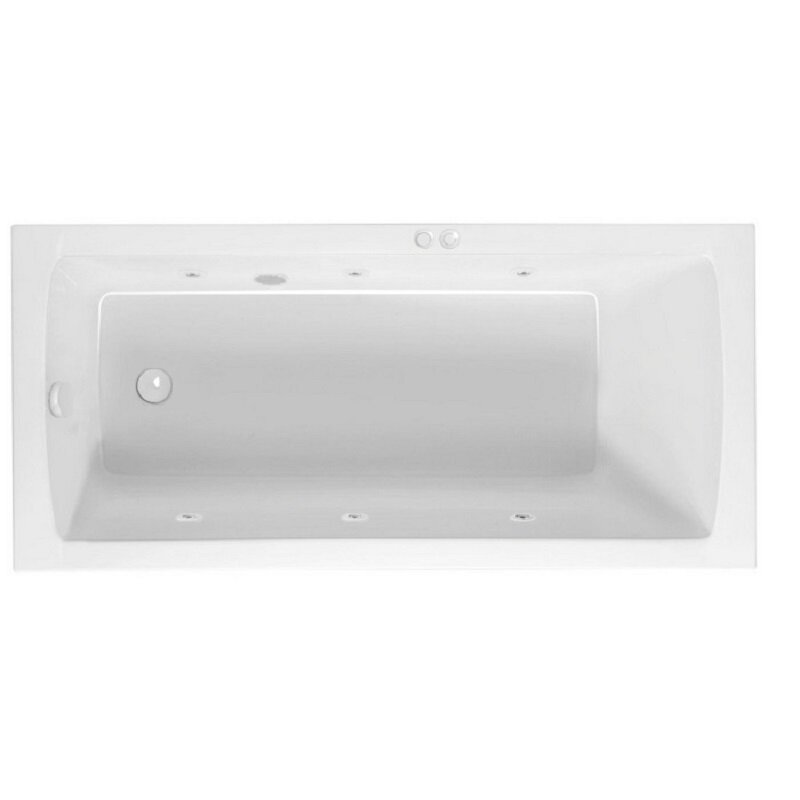 Изображение товара Ванна гидромассажная Excellent Aquaria Soft 160x70 см белая с форсунками Изображение товара Ванна гидромассажная Excellent Aquaria Soft 160x70 см белая с форсунками