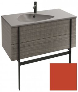 Изображение товара Тумба под раковину Jacob Delafon Nouvelle Vague 100 см, EB3032-S45, цвет - маковый сатин Изображение товара Тумба под раковину Jacob Delafon Nouvelle Vague 100 см, EB3032-S45, цвет - маковый сатин