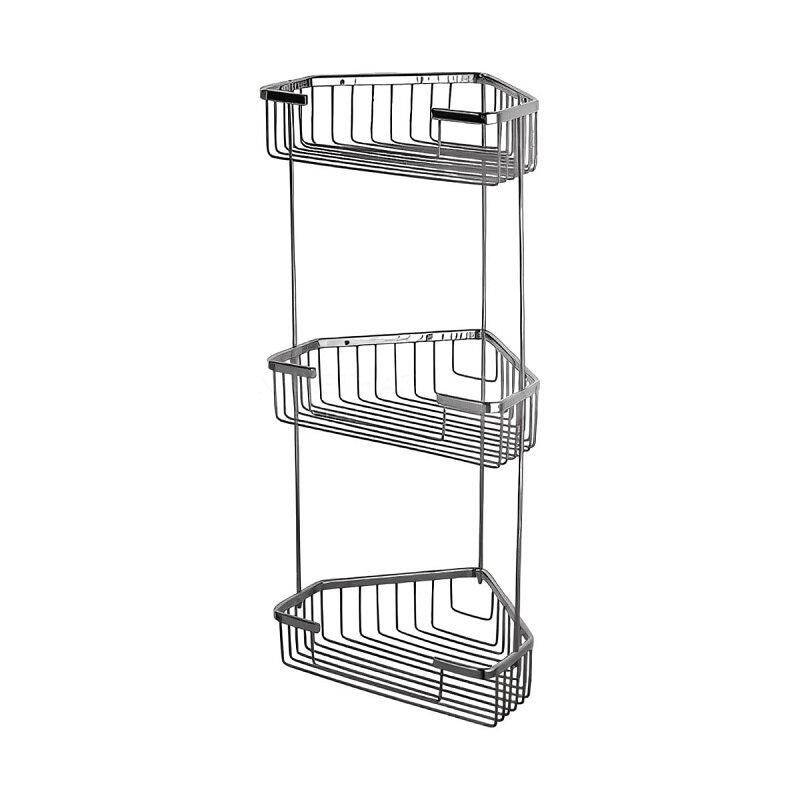 Изображение товара Полка корзинка Maretti AC58R335-3, хром